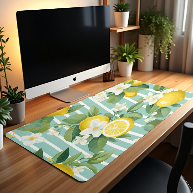 Polyester Desk Pad, 31.5x15.5