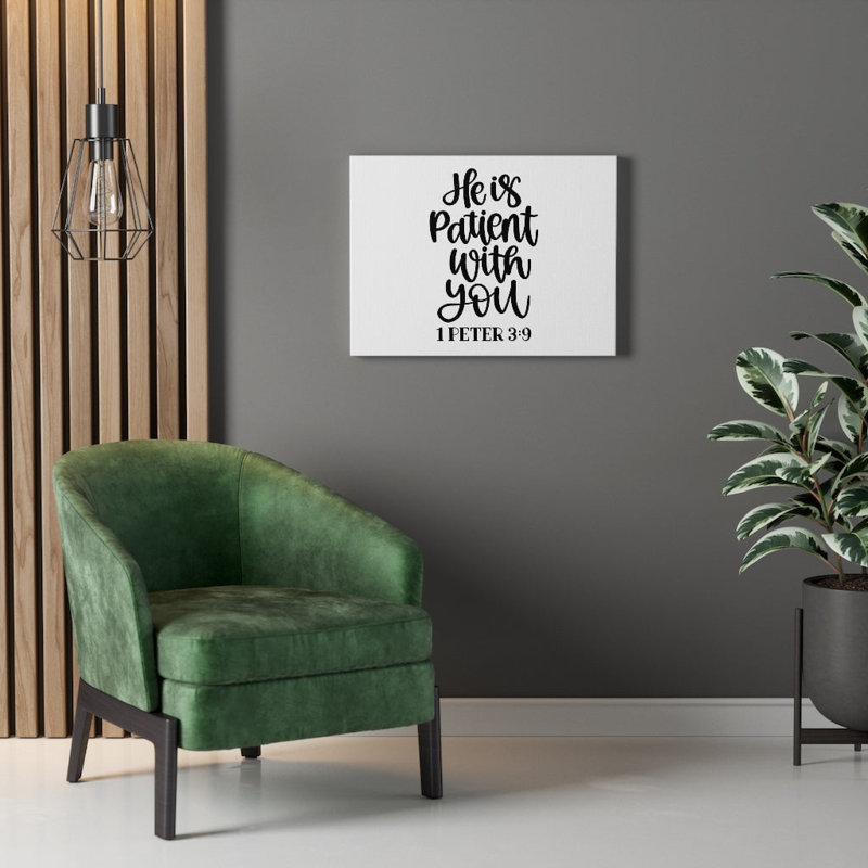 Patient 1 - Wrapped Canvas Print, 28cm H x 36cm W