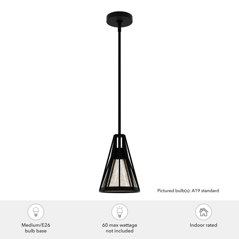 Rafner 1 - Light Single Geometric Pendant, Mini