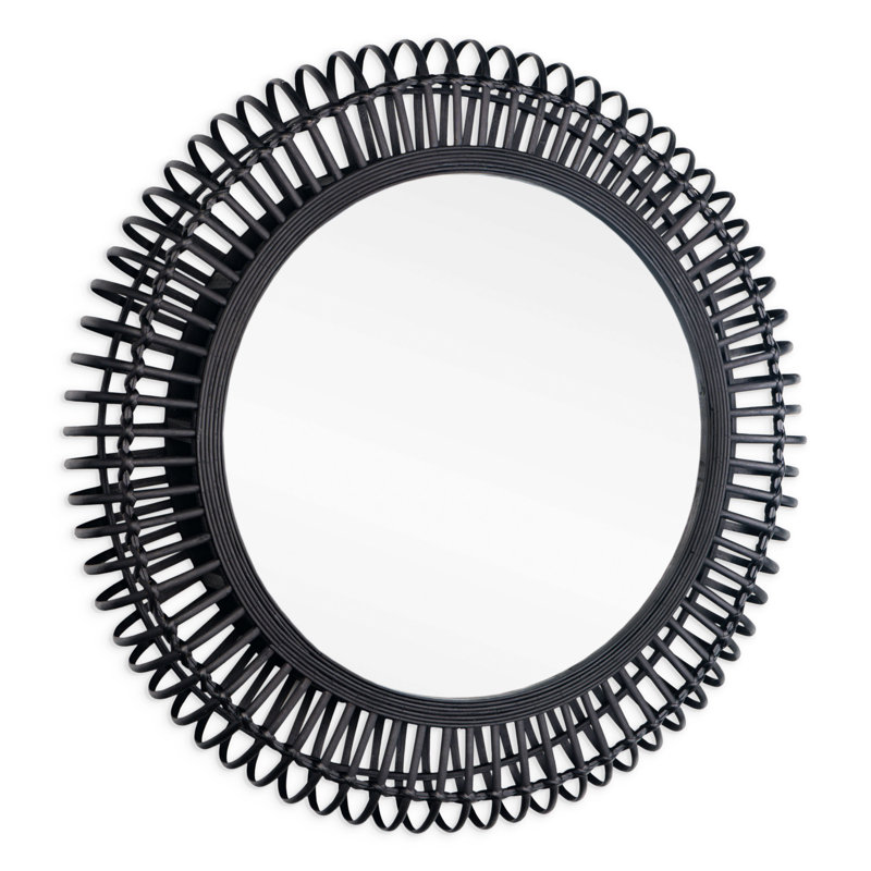 Bejkush Wood Flat Wall Mirror