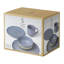 Service de table 16 pièces, service pour 4 Brushed Glaze-49992060