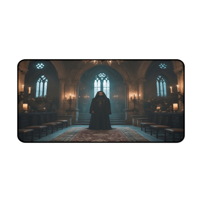 Polyester Desk Pad, 14.4x12.1