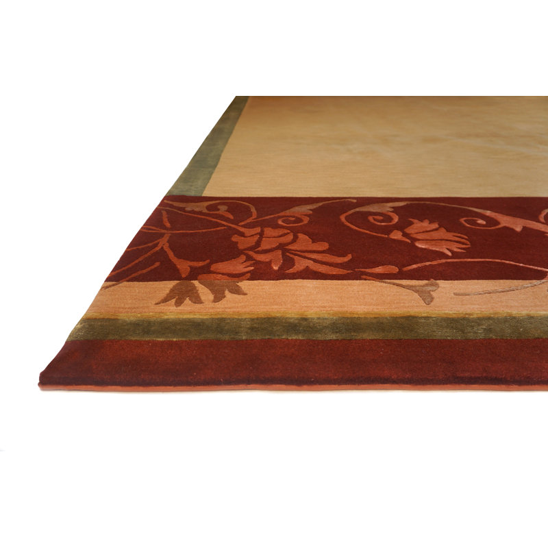 Tapis fauve présidentiel noué à la main, Rectangle 4 pi x 6 pi