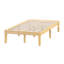 Lit plateforme en bois massif 14 po Janellie-66613370-66613371