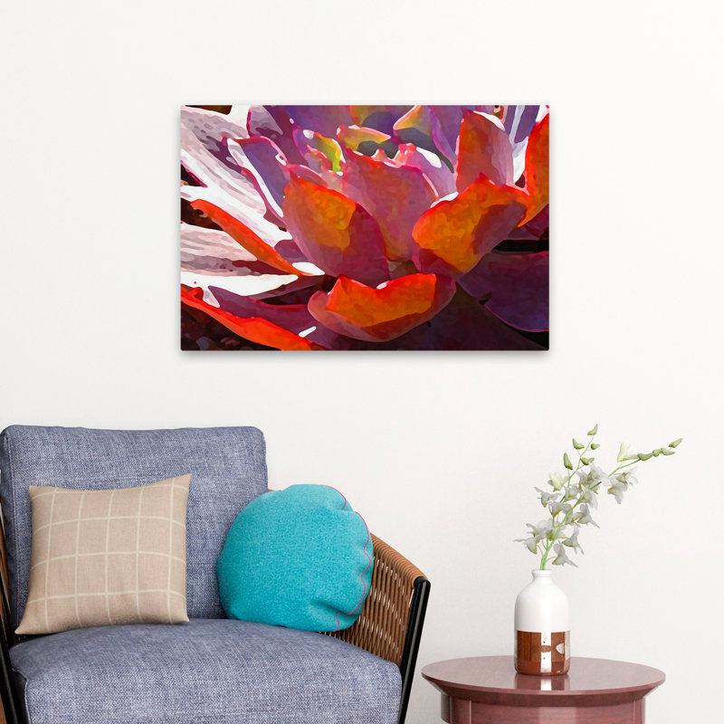 Plantes, fleurs, abstrait, paysage, nature, H 16 po x l 24 po
