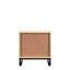 Table d'appoint en bouleau avec rangement Coastal Style Coastal