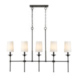 Hayse 5 - Light Dimmable Linear Chandelier