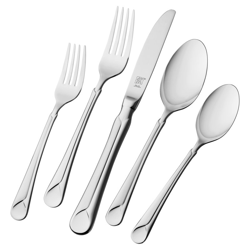 Ensemble de couverts 20 pièces en acier inoxydable 18/10 Zwilling Provence, argent