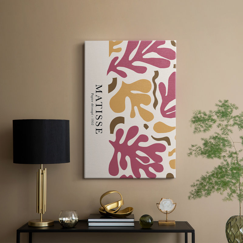Matisse CCXLVII, reproduction d'art encadrée Cavas, H 18 po x l 12 po