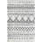 Reena Mason Shag Tribal Whisper White Area Rug-40018652