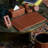 Cognac Leather Desk Blotter