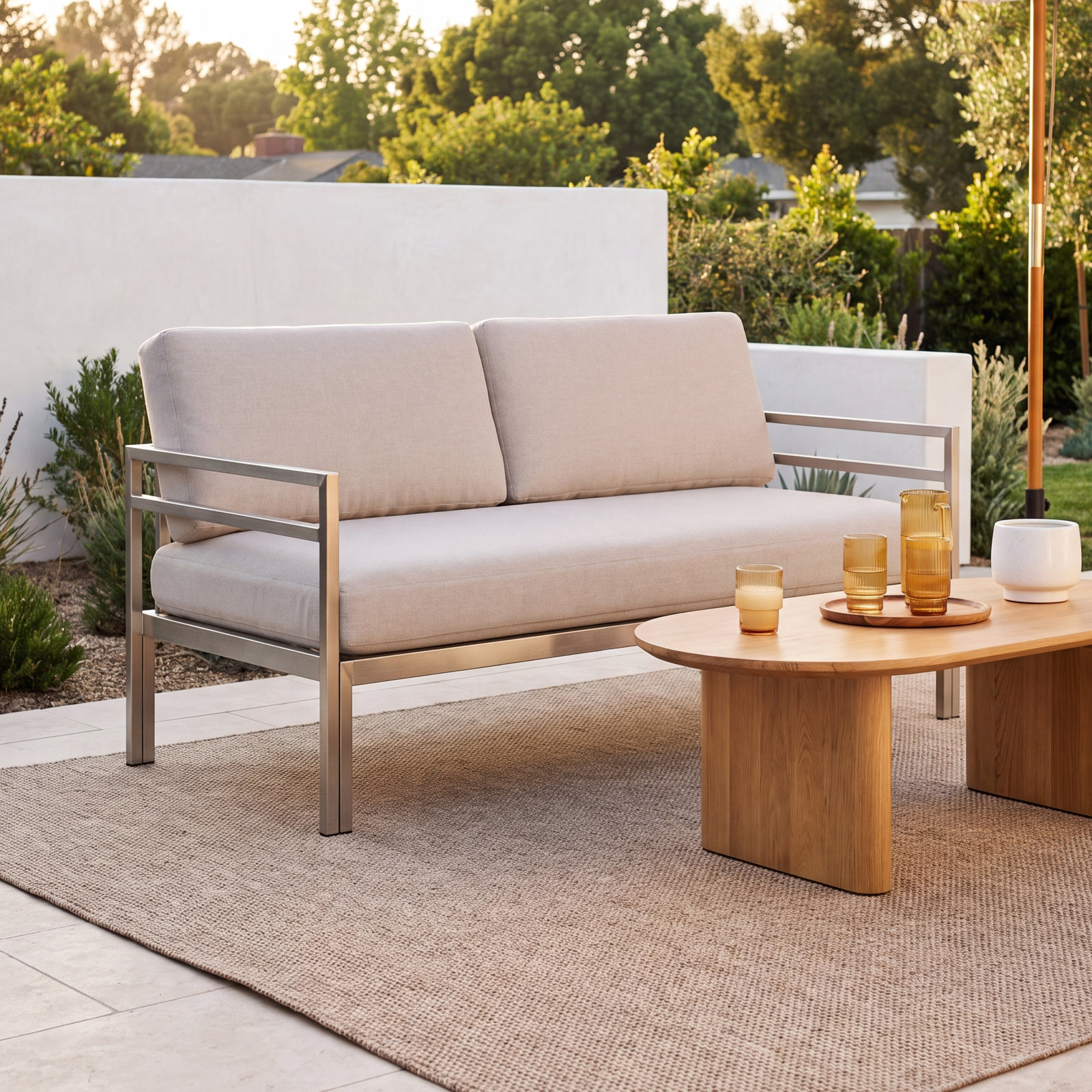 Nixon 65" Patio Loveseat