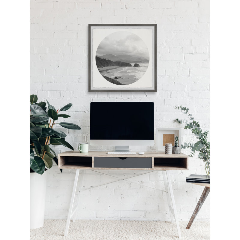 «High Rock Cliff», reproduction encadrée, H 12 po x l 12 po x P 1,5 po