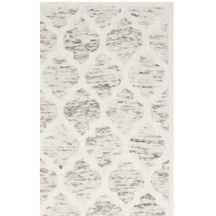 Bertok Hand Loomed Wool Geometric Rug