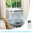 Quiet And Efficient Window Air Conditioner With Timer & 6 Modes For Home/office/dorm, Fast Cooling, Remote Control, Doe/Ul/Csa-113625214