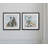 " Black Bear On Blue " 2 - Pieces Painting Print-27609948