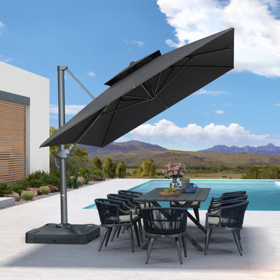 Grand parasol d'extérieur 10 'x 13'