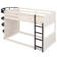 Lit superposé simple au-dessus de simple avec tablettes Riey par Sunside Sails-145020194