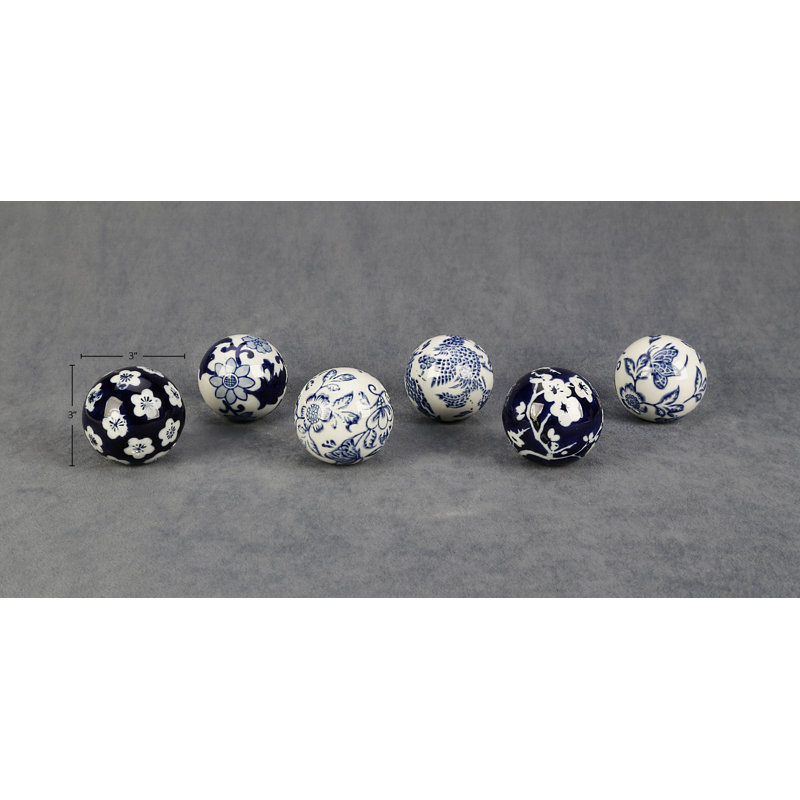 Ensemble de 6 balles décoratives Gosdon