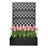 Raised Garden Planters, Galvanized Metal Trellis, Modern Patio Home