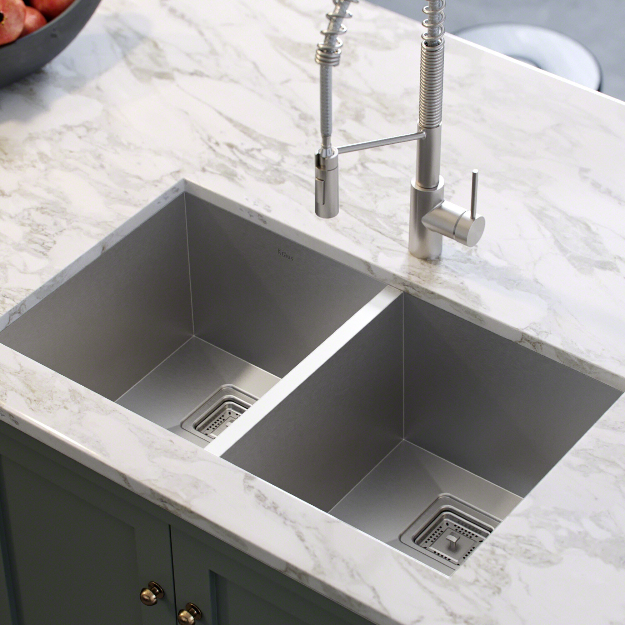 32 Undermount Kitchen Sink - Dual Function With Removable Divider 813mm  $942.20