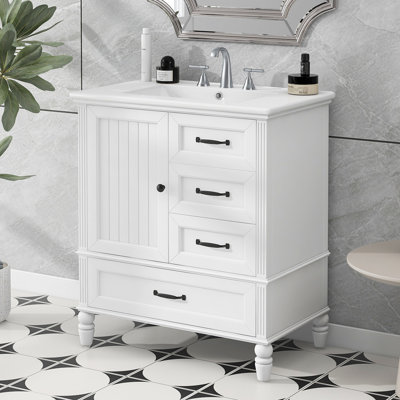 30" Bathroom Vanity with Sink