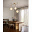 Petra 3 Light Black dimmable LED Chandelier-411328043-411328042