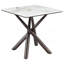 Table de bout Newport Mirage White