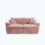 Canapé modulaire Boneless avec repose-pieds sans assemblage-2120811344