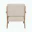 Fauteuil d'appoint capitonné avec finition noyer antique-1583065701