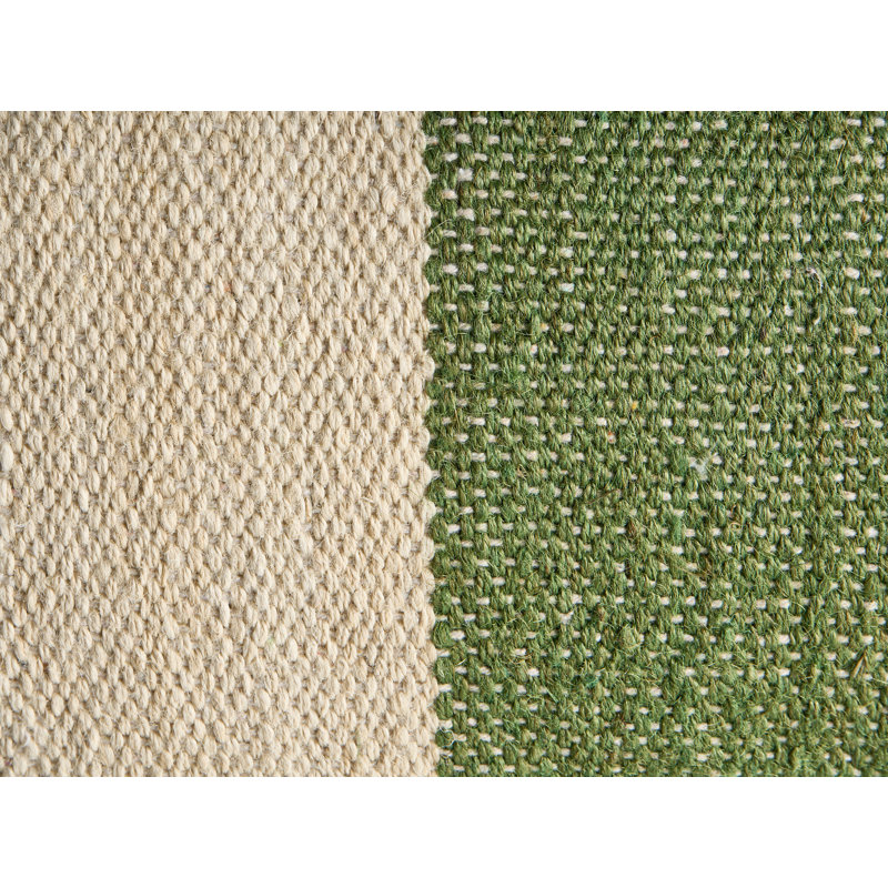 Beige: Green Cushion