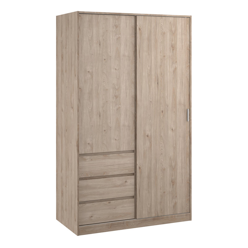 Parley Manufactured Wood Wardrobe, Jackson Hickory Oak