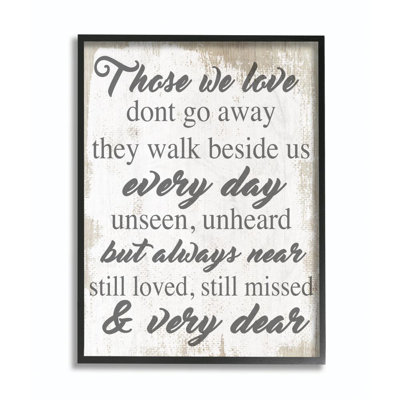 " Those We Love Inspirational Family Home Word Design " by Daphne Polselli