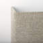 Abat-jour beige avec applique murale transparente