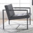Holbeach Faux Leather Armchair-1364926904