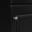 20" Bathroom Vanity With Sink, Vanity Cabinet With Door Shelf And Adjustable Shelf, Black