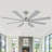 Liosbel Industrial Dc Motor Ceiling Fan With Light,Large Ceiling Fan With 8 Reversible Blades,2 Downrods,6-speed Remote Control,Home Or Commercial Ceiling Fans for Porch/Garage/Shop-664049567-656496835-658743942