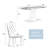 Vasia Pedestal Dining Set-712793387-712793386-712793397