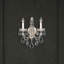 New Orleans 2 Light Wall Sconce in Etruscan Gold with Clear Heritage Handcut Crystals-1073258253-1073258243