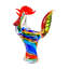 Figurine favrile coq Rossen