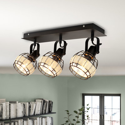 Mullinax 15.7'' 3 -Light Fixed Track Track Kit with Dimmable and Adjustable Head