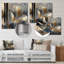 Kanav formes et lignes abstraites marbre IV - décoration murale en métal-82510551