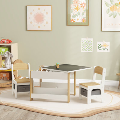 3 Piece Kids Table and Chairs