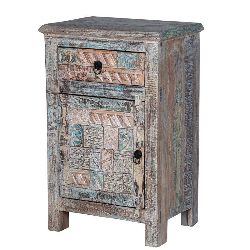 Eili 19'' W Solid Wood Nightstand