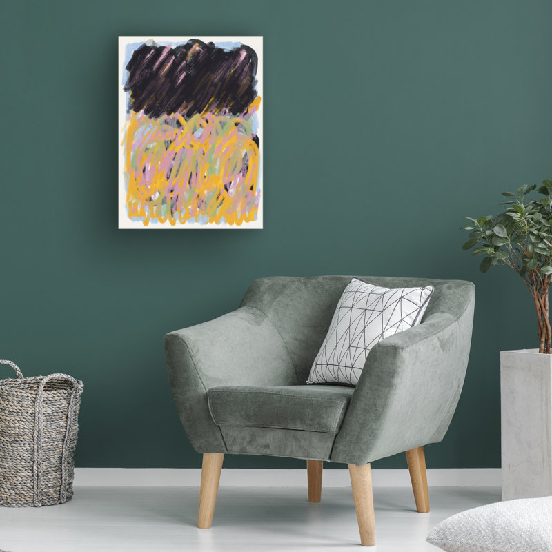 Art sur toile «bolologic Little Dean Scribble», H 19 po x l 14 po