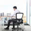  Chaise de bureau ergonomique en filet-1895298398