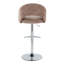 Ensemble de tabourets de bar et repose-pieds réglables-344294451-344294455