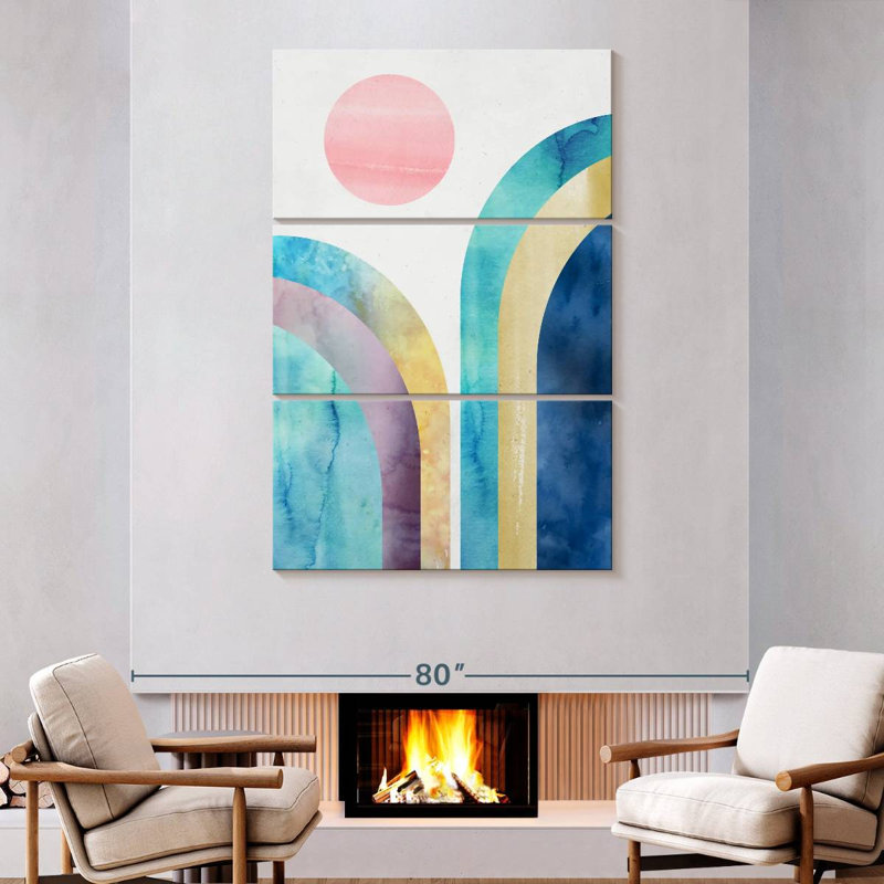 Avery Iceland, 74" H x 48" W