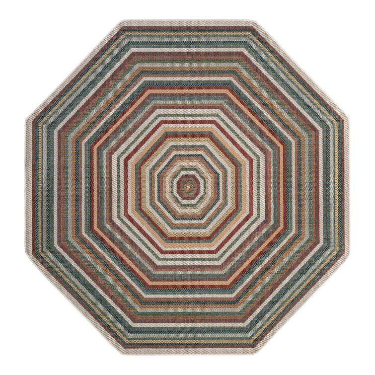 Lucidia Geometric Indoor / Outdoor Rug 