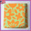 Couvre-lit matelassé à motif floral orange toutes tailles-130505632